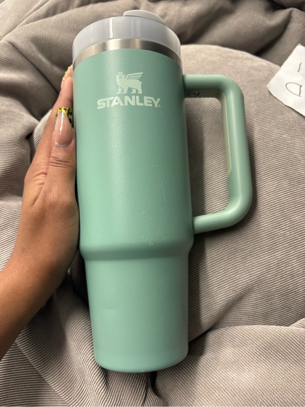 Stanley Travel Mug in Mint Green
